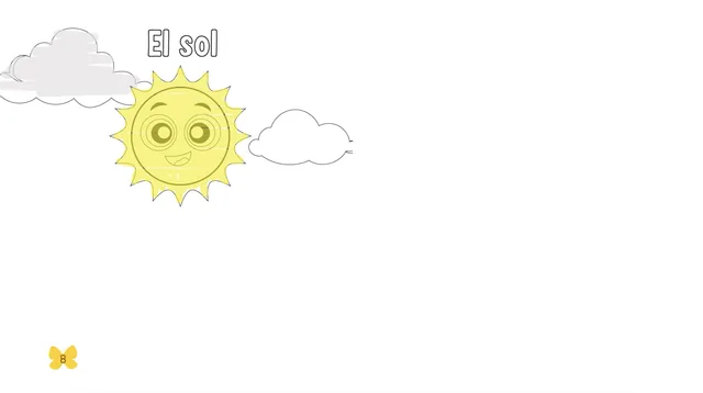 El Sol - Colorea