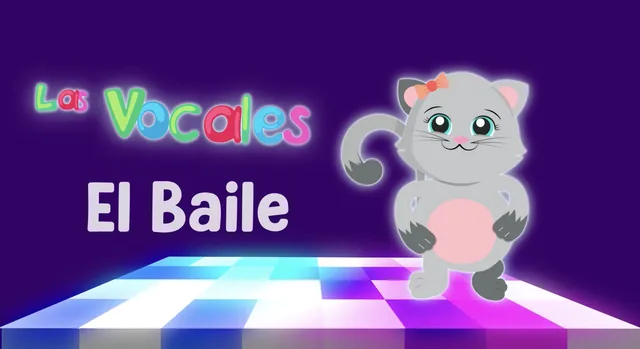 🔤 Vocales el baile pasos